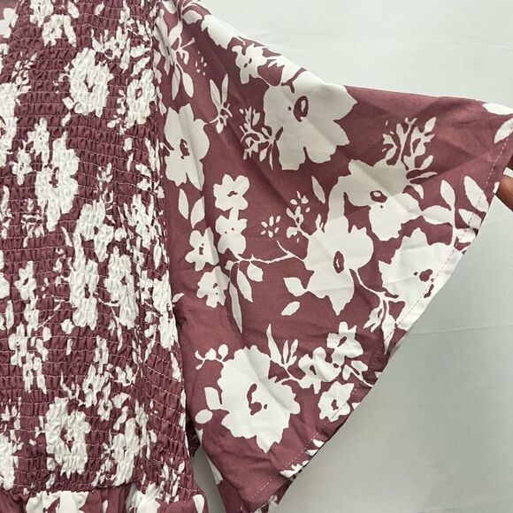 Bloomchic Floral Shirred Front Dress - Picture 6 of 8